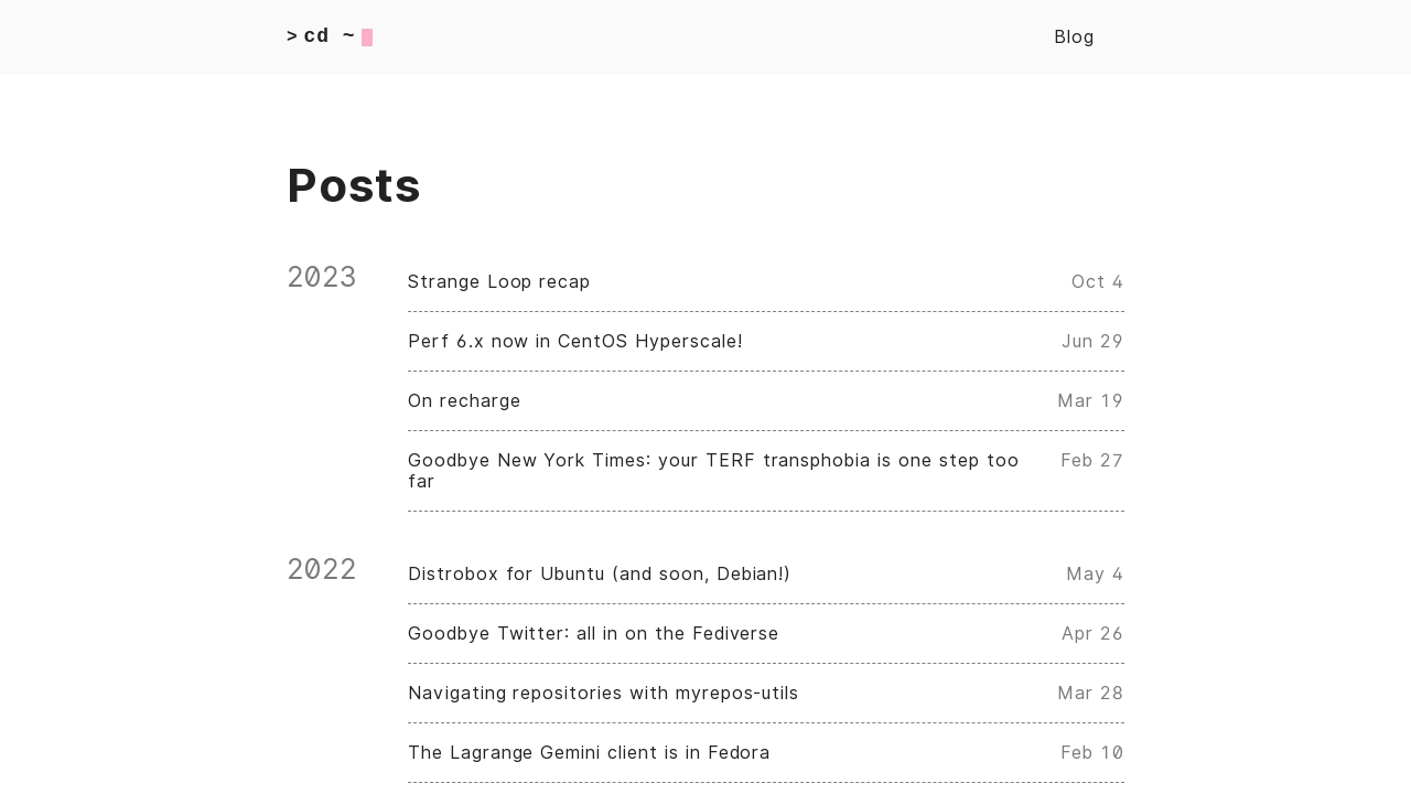 Screenshot of Posts :: Pensées de Michel — Personal thoughts and musings